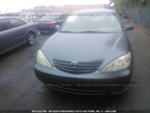 4T1BE32K54U300928 - 2004 TOYOTA CAMRY LE/XLE/SE Жасыл фото 6