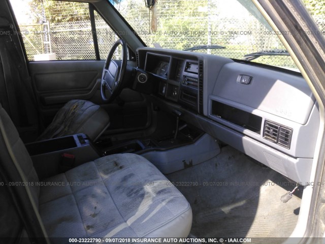 1J4FT68S4TL228221 - 1996 JEEP CHEROKEE SPORT/CLASSIC შავი ფოტო 5