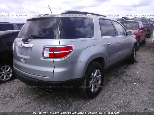 5GZER23767J149225 - 2007 SATURN OUTLOOK XR ვერცხლისფერი ფოტო 4