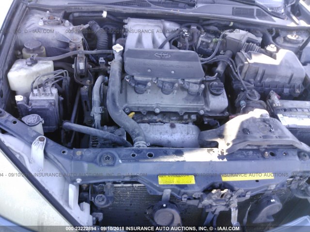 4T1BF30K92U504760 - 2002 TOYOTA CAMRY LE/XLE/SE Light Blue photo 10