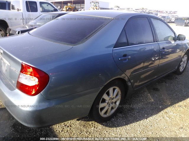 4T1BF30K92U504760 - 2002 TOYOTA CAMRY LE/XLE/SE Light Blue photo 6