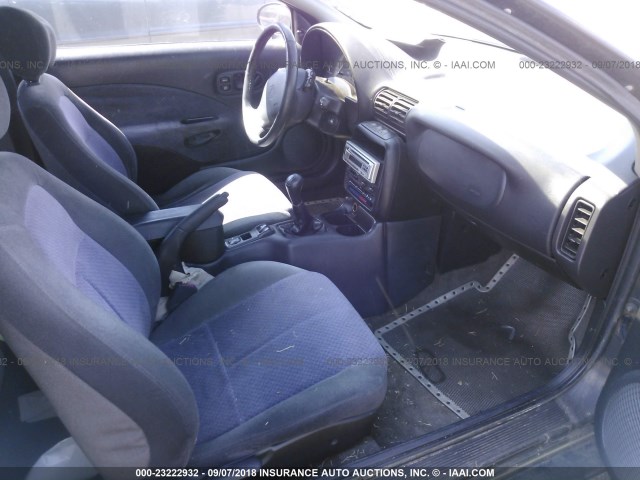 1G8ZG127XVZ173833 - 1997 SATURN SC2 GREEN photo 5