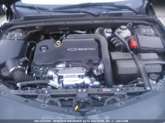 1G1ZB5ST2HF266949 - 2017 CHEVROLET MALIBU LS 灰色 照片 10