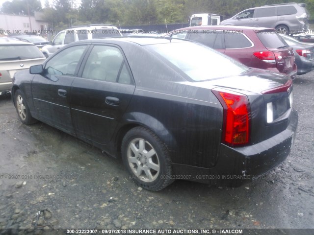 1G6DP567750200382 - 2005 CADILLAC CTS HI FEATURE V6 GRAY photo 3