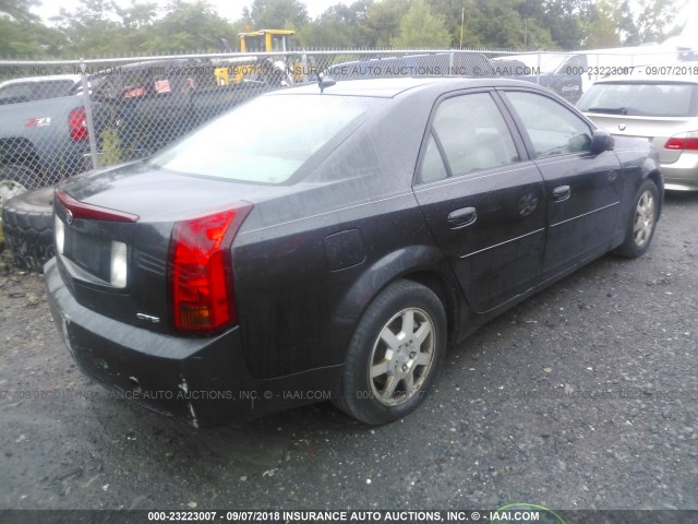 1G6DP567750200382 - 2005 CADILLAC CTS HI FEATURE V6 GRAY photo 4