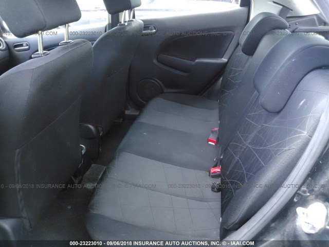 JM1DE1KY4E0180893 - 2014 MAZDA MAZDA2 SPORT BLACK photo 8