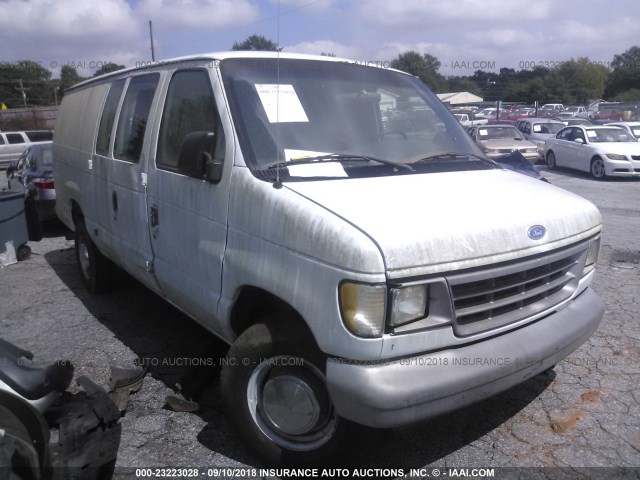 1FTJS34H7SHC26329 - 1995 FORD ECONOLINE E350 SUPER DUTY VAN WHITE photo 1