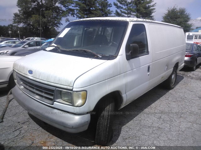 1FTJS34H7SHC26329 - 1995 FORD ECONOLINE E350 SUPER DUTY VAN WHITE photo 2