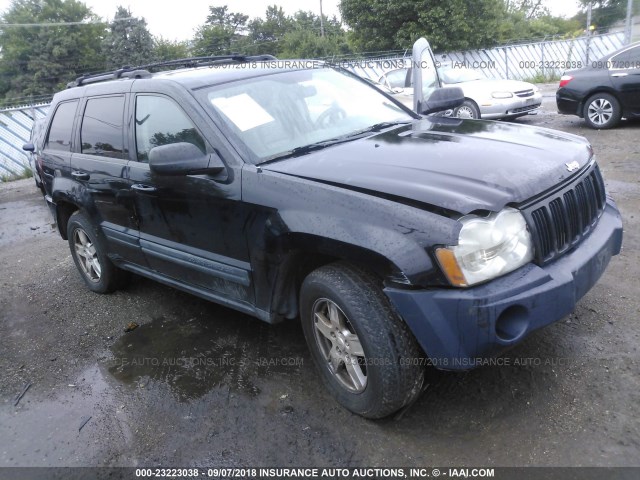 1J4GR48K96C324745 - 2006 JEEP GRAND CHEROKEE LAREDO/COLUMBIA/FREEDOM BLACK photo 1