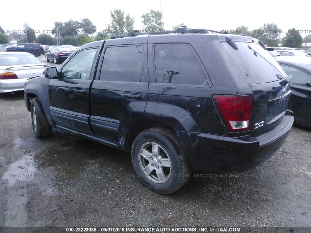 1J4GR48K96C324745 - 2006 JEEP GRAND CHEROKEE LAREDO/COLUMBIA/FREEDOM BLACK photo 3