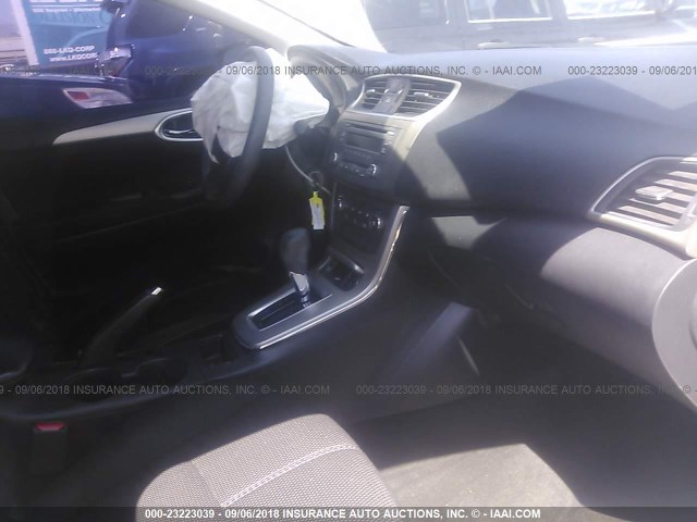 3N1AB7AP6EL627270 - 2014 NISSAN SENTRA S/SV/SR/SL WHITE photo 5