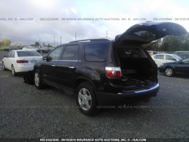 1GKEV33728J225810 - 2008 GMC ACADIA SLT-2 PURPLE photo 3