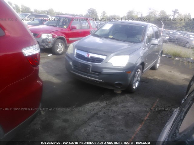 3GSCL93Z98S674692 - 2008 SATURN VUE HYBRID GRAY photo 2