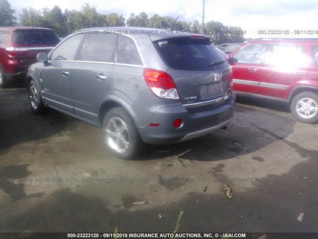 3GSCL93Z98S674692 - 2008 SATURN VUE HYBRID GRAY photo 3