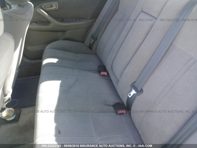 4T1BG22K7YU003900 - 2000 TOYOTA CAMRY CE/LE/XLE 棕色 照片 8