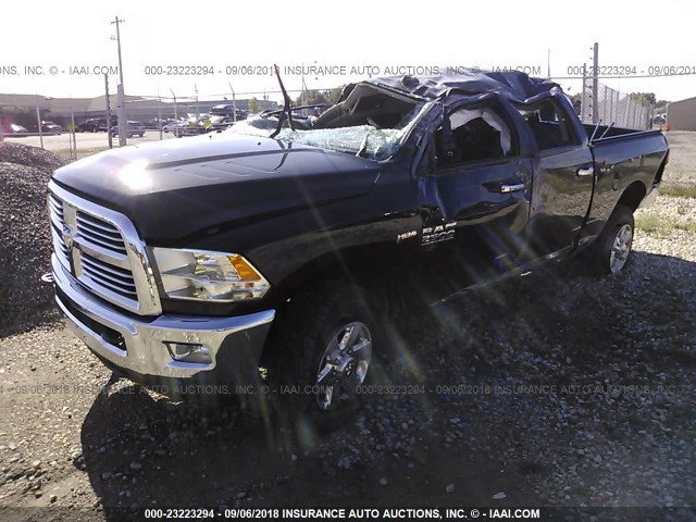 3C6TR5DT8EG158407 - 2014 RAM 2500 SLT BROWN photo 2