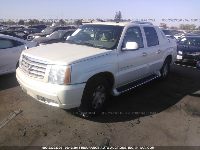 3GYEK62N05G139344 - 2005 CADILLAC ESCALADE EXT CREAM photo 2