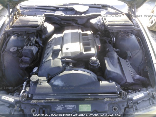 WBADM6338XBY26623 - 1999 BMW 528 I AUTOMATIC GREEN photo 10