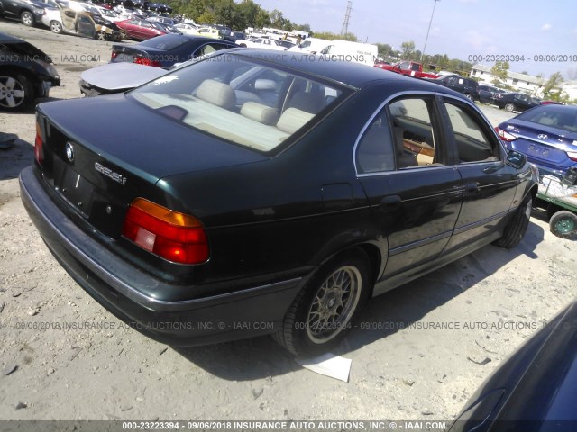 WBADM6338XBY26623 - 1999 BMW 528 I AUTOMATIC GREEN photo 4