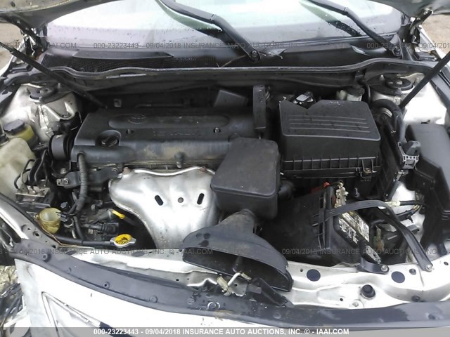 4T4BE46K59R099772 - 2009 TOYOTA CAMRY SE/LE/XLE ვერცხლისფერი ფოტო 10