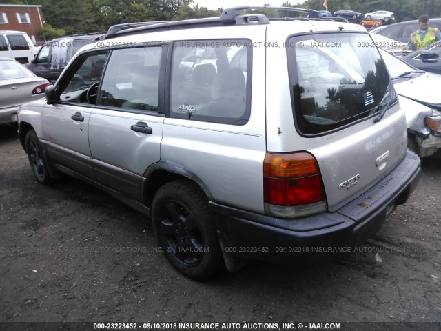 JF1SF6552YH710731 - 2000 SUBARU FORESTER S TAN photo 3