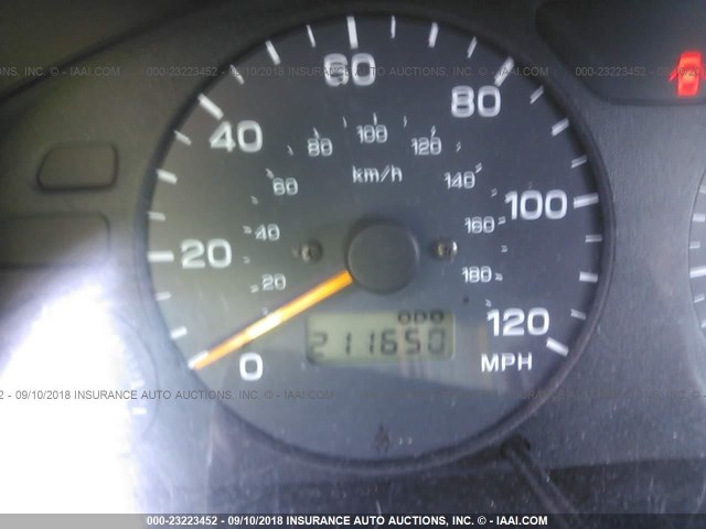 JF1SF6552YH710731 - 2000 SUBARU FORESTER S TAN photo 7