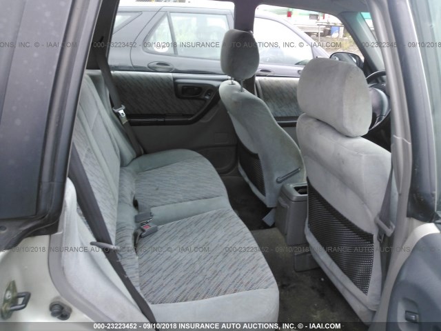 JF1SF6552YH710731 - 2000 SUBARU FORESTER S TAN photo 8