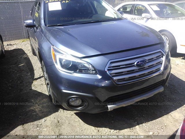 4S4BSANC4H3328264 - 2017 SUBARU OUTBACK 2.5I LIMITED BLUE photo 6