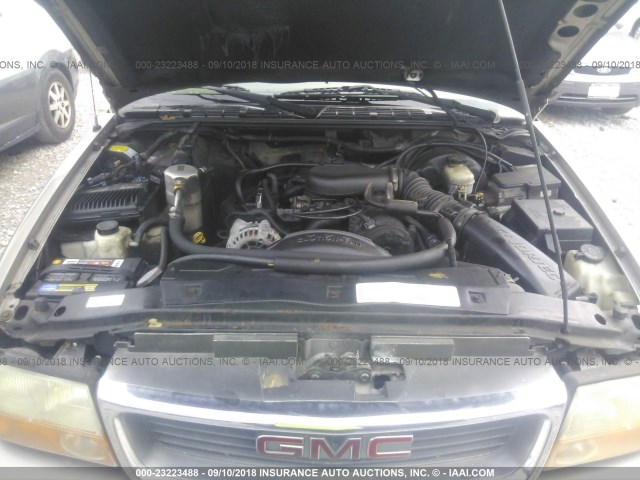 1GKDT13W3X2551069 - 1999 GMC JIMMY Marrón foto 10