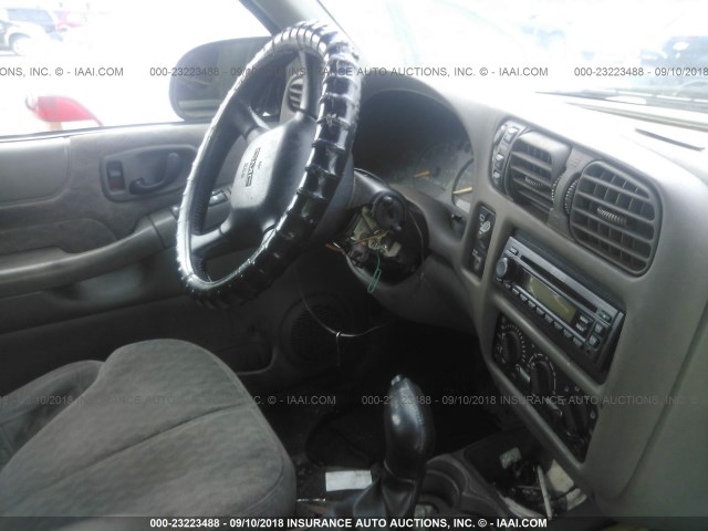 1GKDT13W3X2551069 - 1999 GMC JIMMY Marrón foto 5