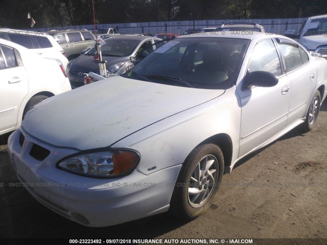 1G2NF52E74C215605 - 2004 PONTIAC GRAND AM SE1 WHITE photo 2