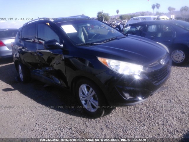 KM8JUCAC4BU312915 - 2011 HYUNDAI TUCSON GLS/LIMITED 黑色 照片 1