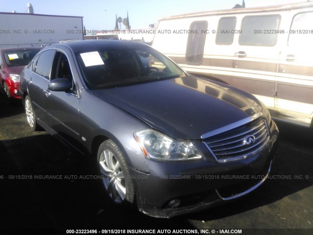 JNKAY01E48M607271 - 2008 INFINITI M35 SPORT GRAY photo 1