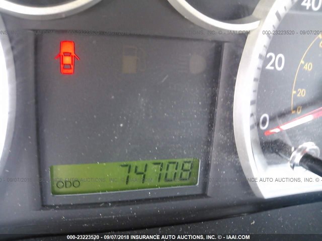 KL1TD66E39B651879 - 2009 CHEVROLET AVEO LS/LT RED photo 7