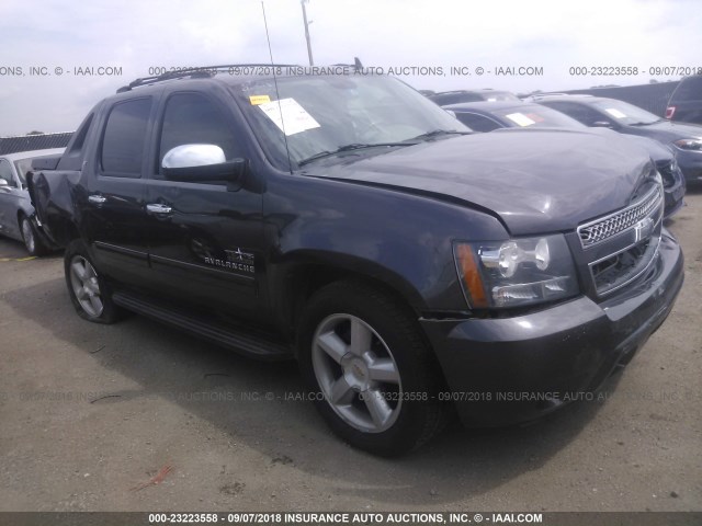 3GNMCFE03BG138500 - 2011 CHEVROLET AVALANCHE LT GRAY photo 1