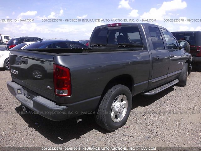 3D3KA28D13G728202 - 2003 DODGE RAM 2500 ST/SLT GRAY photo 4