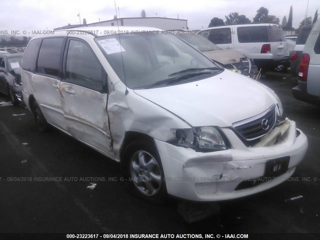 JM3LW28G1Y0104282 - 2000 MAZDA MPV WAGON WHITE photo 1