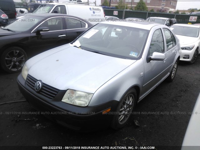 3VWPE69M33M196507 - 2003 VOLKSWAGEN JETTA WOLFSBURG 银色 照片 2