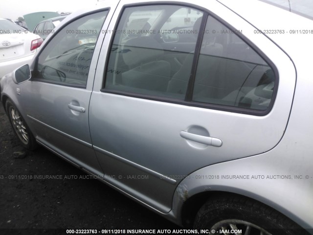 3VWPE69M33M196507 - 2003 VOLKSWAGEN JETTA WOLFSBURG 银色 照片 6