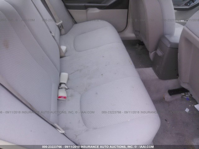 1G1ZS53F16F147117 - 2006 CHEVROLET MALIBU LS ოქროსფერი ფოტო 8