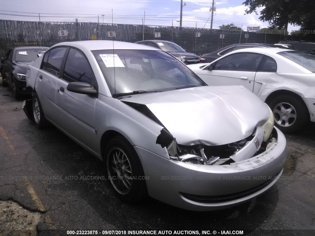 1G8AG52FX4Z112623 - 2004 SATURN ION LEVEL 1 SILVER photo 1