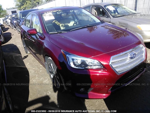 4S3BNBN64F3024635 - 2015 SUBARU LEGACY 2.5I LIMITED RED photo 1