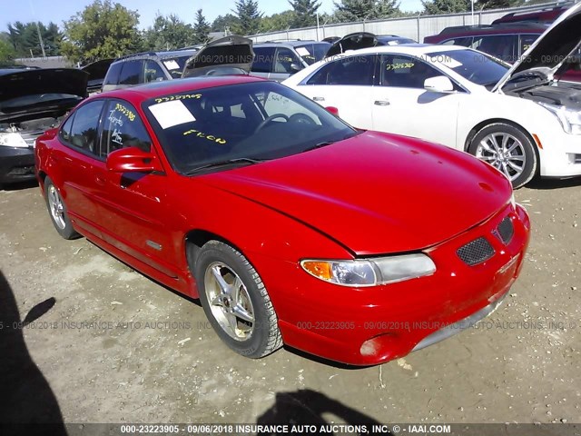 1G2WR5211YF106859 - 2000 PONTIAC GRAND PRIX GTP RED photo 1