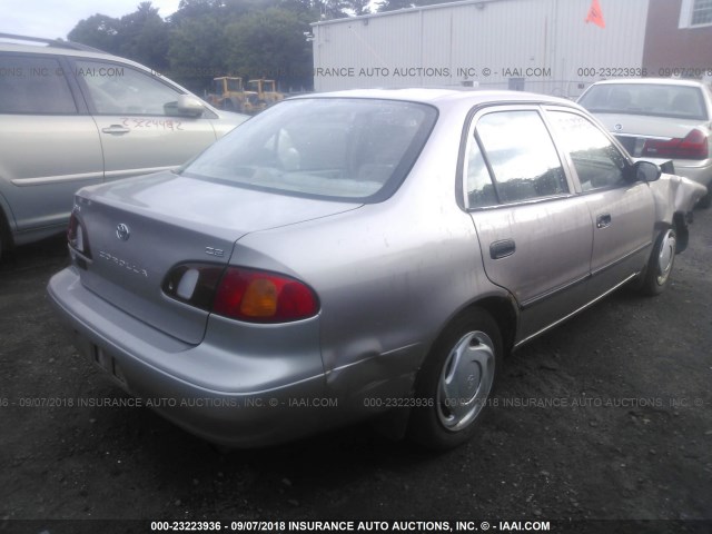 2T1BR12E0XC185633 - 1999 TOYOTA COROLLA VE/CE/LE 金色 照片 4