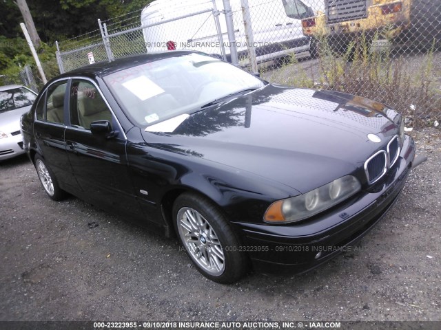 WBADT43451GX22410 - 2001 BMW 525 I AUTOMATIC BLACK photo 1