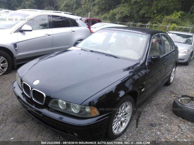 WBADT43451GX22410 - 2001 BMW 525 I AUTOMATIC BLACK photo 2