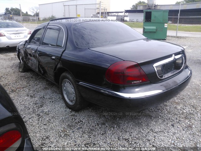 1LNHM97V51Y734922 - 2001 LINCOLN CONTINENTAL  黑色 照片 3