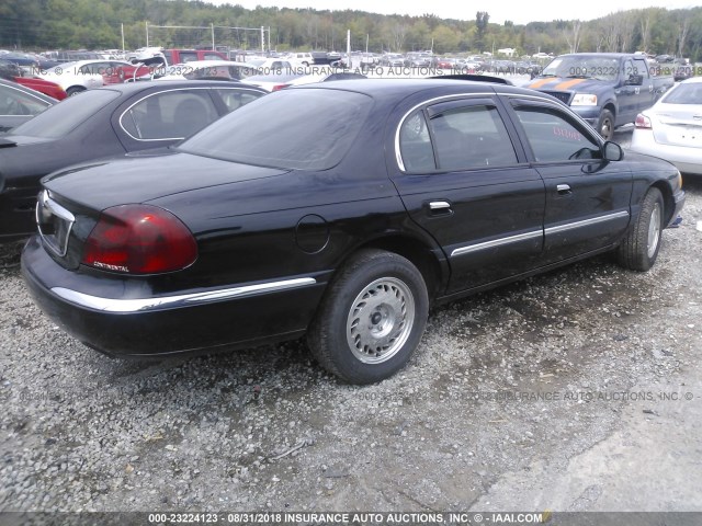 1LNHM97V51Y734922 - 2001 LINCOLN CONTINENTAL  黑色 照片 4
