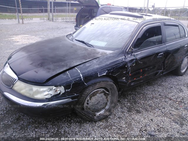 1LNHM97V51Y734922 - 2001 LINCOLN CONTINENTAL  黑色 照片 6
