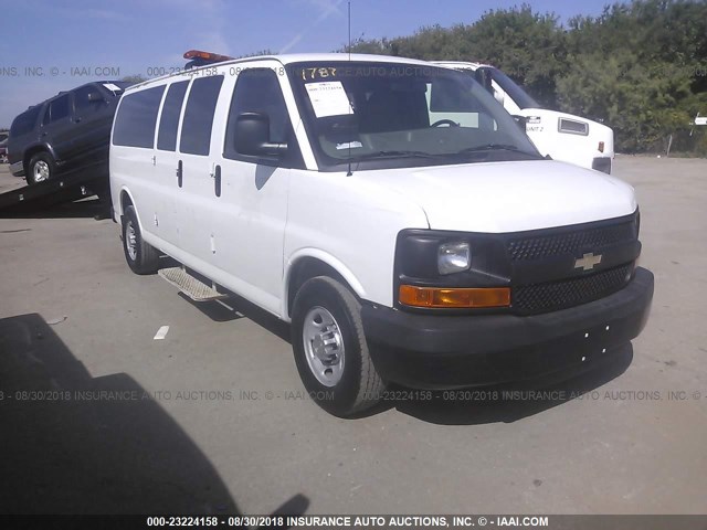 1GAZGZFG3C1151787 - 2012 CHEVROLET EXPRESS G3500 LS 白色 照片 1